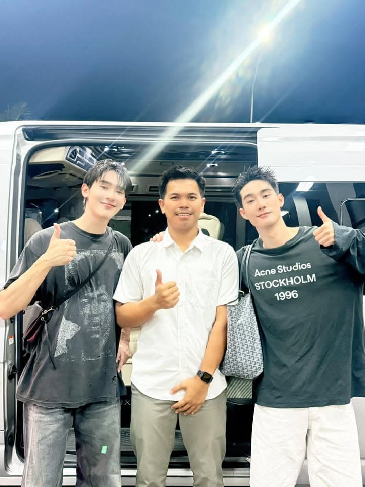 บรรยากาศรถตู้ VIP